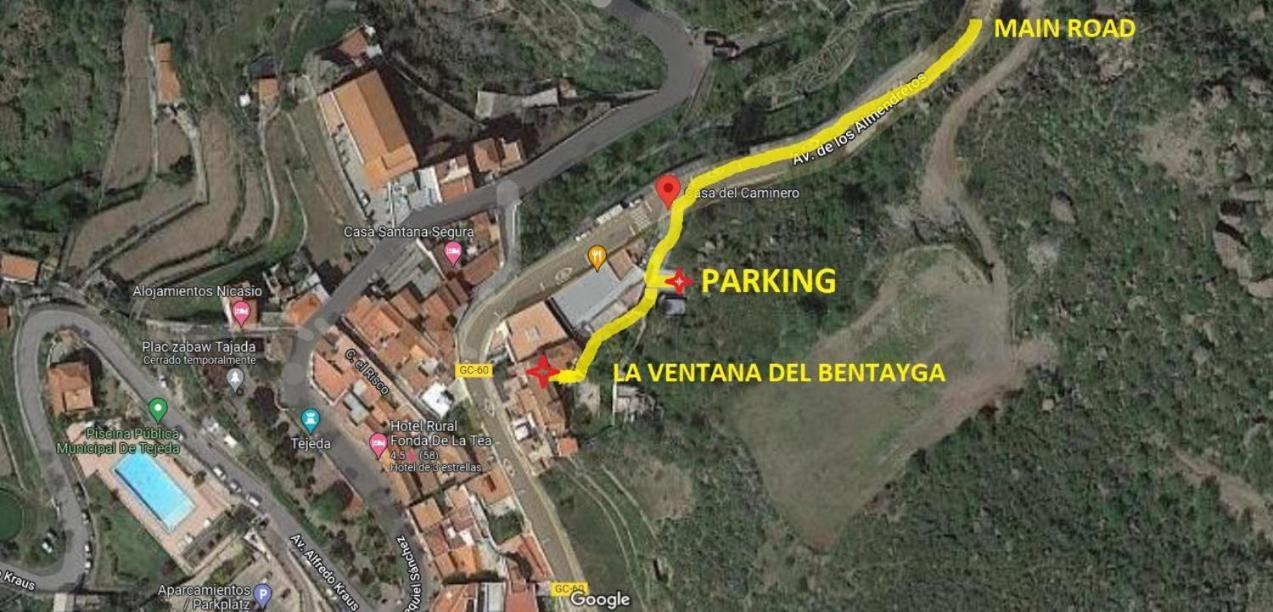 La Ventana Del Bentayga Vila Tejeda  Exterior foto